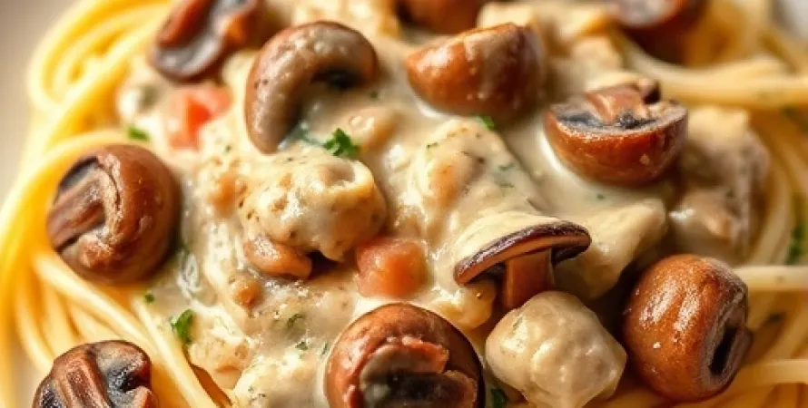 Boeuf Stroganoff aux champignons