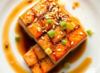 Saumon au sesame