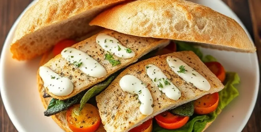 Sandwichs de poisson méditerranéens