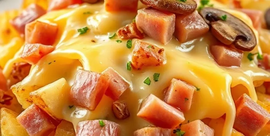 Pommes de terre hachées au fromage