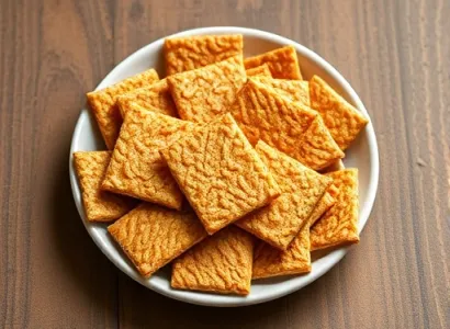 Crackers de riz et orge