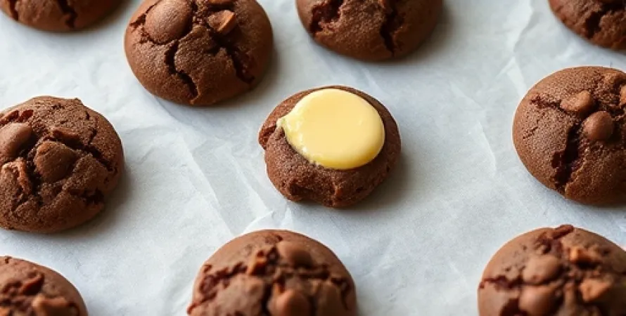 Cookies au chocolat et beurre de cacahuète