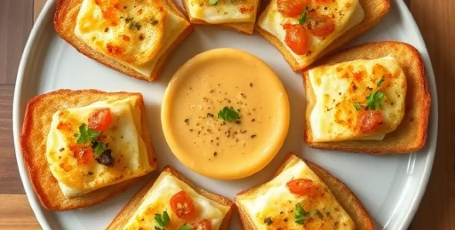 Galettes de fromage basse teneur en glucides
