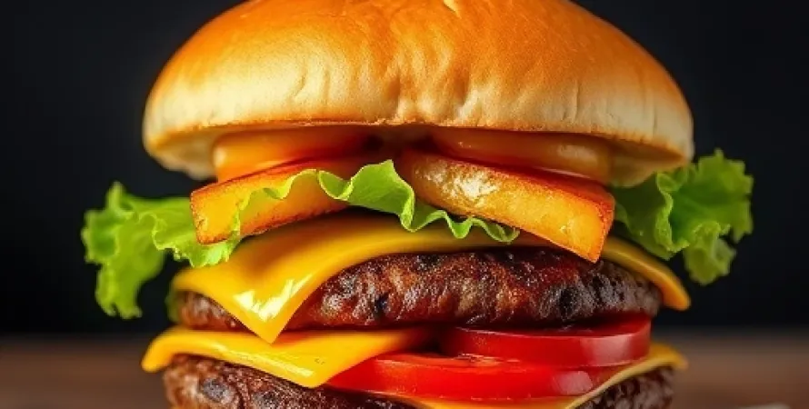 Burger Teriyaki Ananas