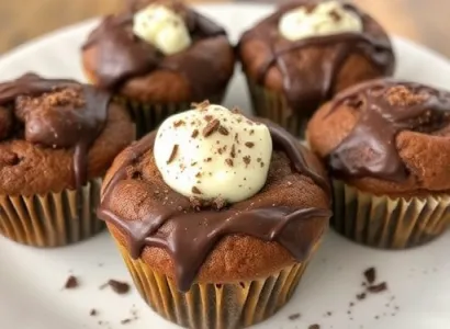 Muffins au Chocolat et Ricotta