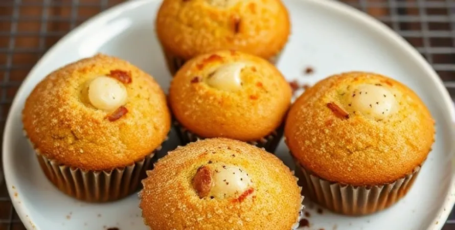 Muffins de Hush Puppy