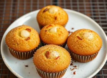Muffins de Hush Puppy