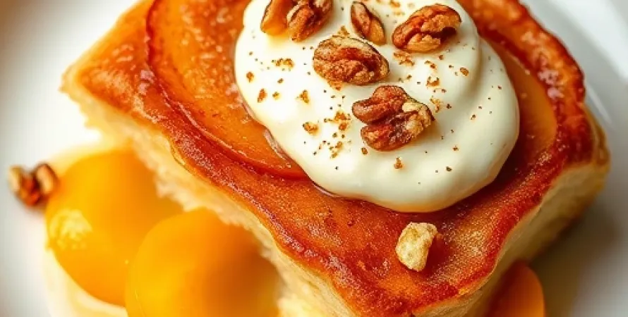 Pain perdu aux peches