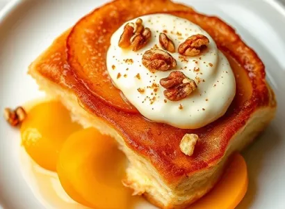 Pain perdu aux peches