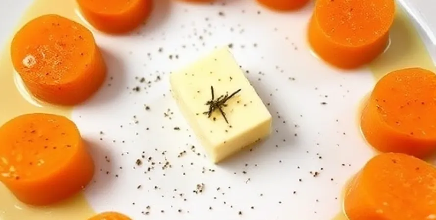 Carottes caramélisées à l'amaretto