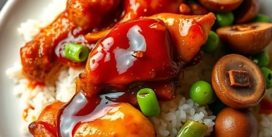 Poulet au barbecue chinois