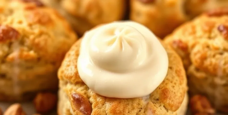 Scones aux noisettes