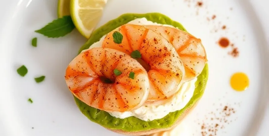 Ronds d'avocat au saumon