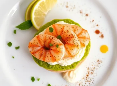 Ronds d'avocat au saumon
