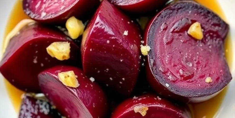 Betteraves au miel et au gingembre