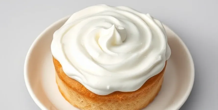 Frosting blanc crémeux