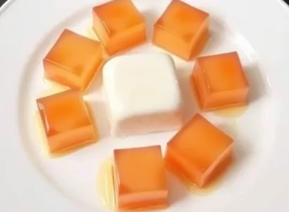 Jelly et lait concentré