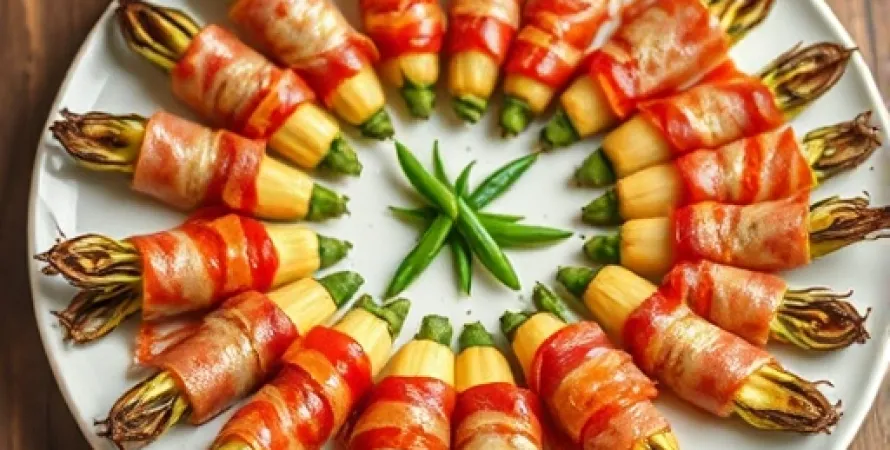 Asperges au bacon