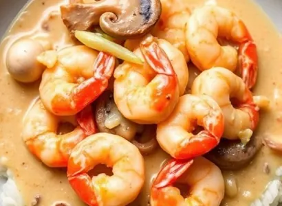Crevettes à l'Orléans