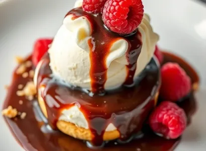 Delice aux framboises