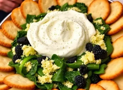 Dip aux épinards et artichauts