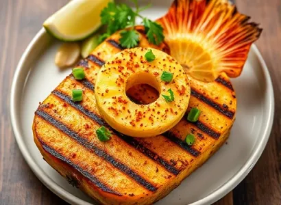 Salsa d'ananas chipotle grillé