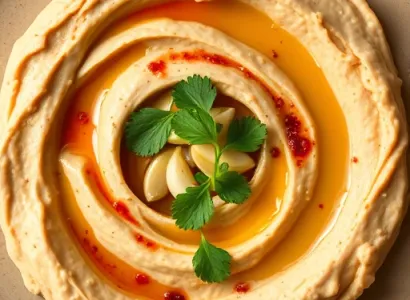 Hummus épicé au chipotle
