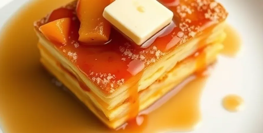 Pain perdu aux peches