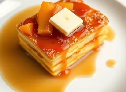 Pain perdu aux peches