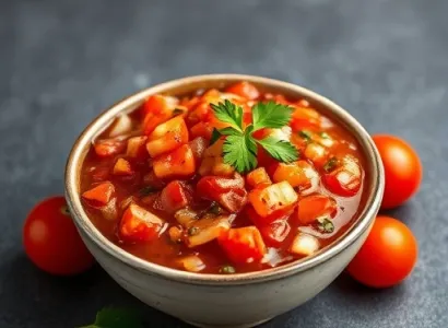 Salsa rouge aux poivrons