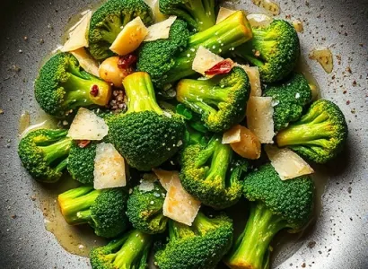 Brocolis rapini sauté