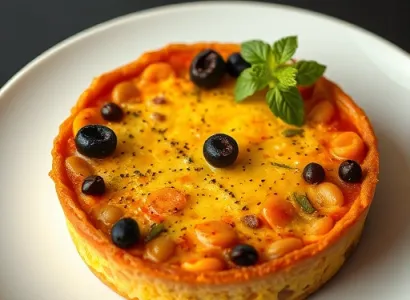 Tarte Polenta Enchilada