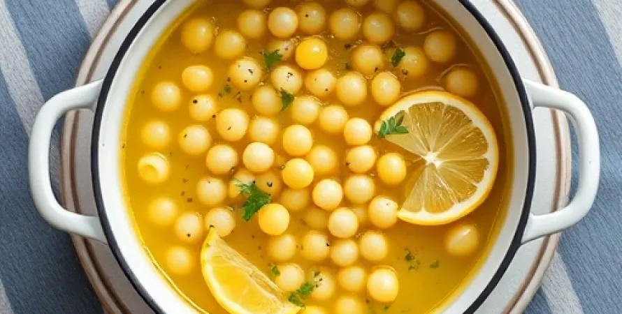 Potage de pois fendus chypriote