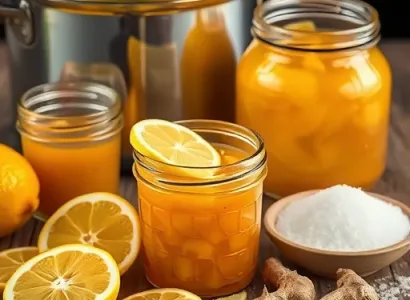 Marmelade au citron et au gingembre