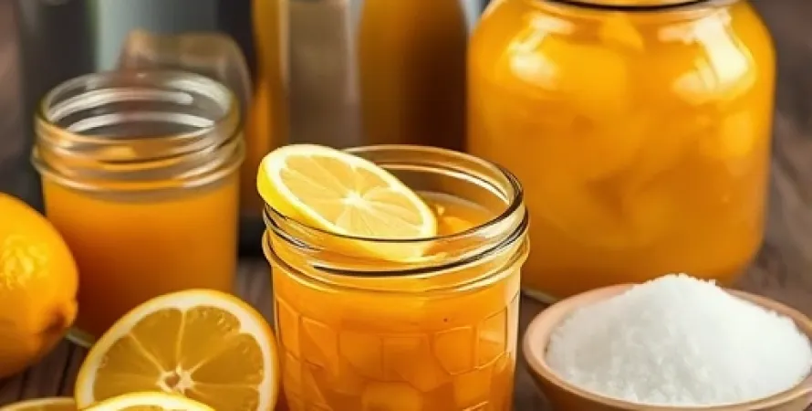 Marmelade au citron et au gingembre