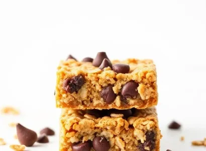 Bars de céréales véganes sans gluten