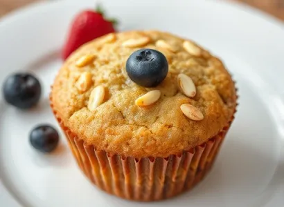 Muffins aux fruits et noix