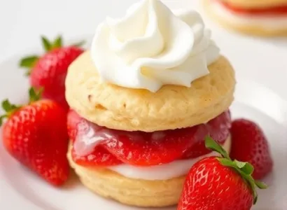 Biscuits aux fraises