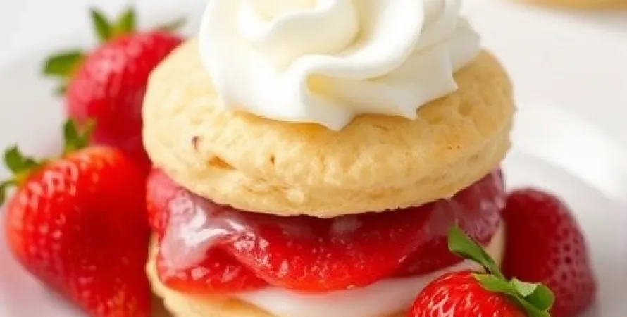 Biscuits aux fraises