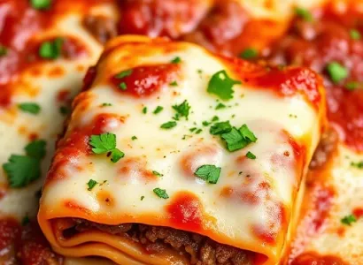Lasagnes au boeuf et fromage
