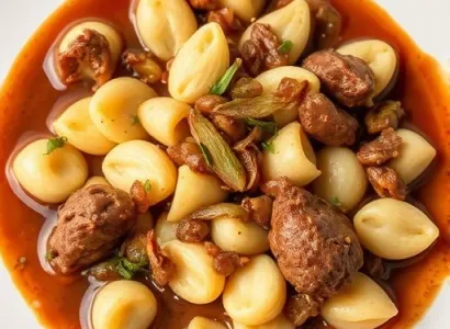 Pâtes à la viande hachée