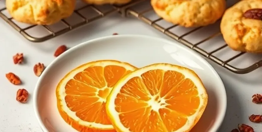 Biscuits aux tranches d'orange