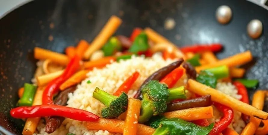 Wok de légumes