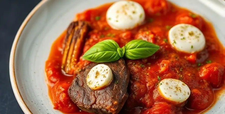 Casserole de boeuf à l'italienne