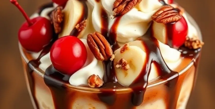 Sundae à l'américaine