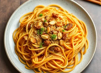 Mélange croustillant asiatique