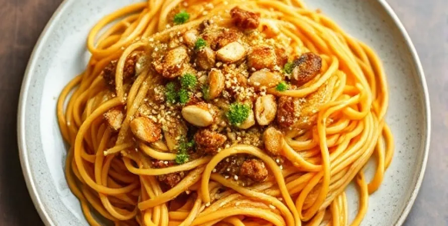 Mélange croustillant asiatique