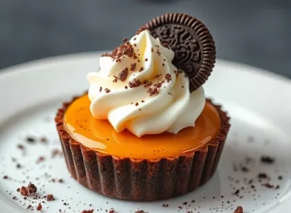 Tarte au Chocolat et à l'Orange