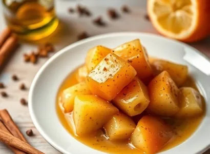 Compote de pommes aux épices