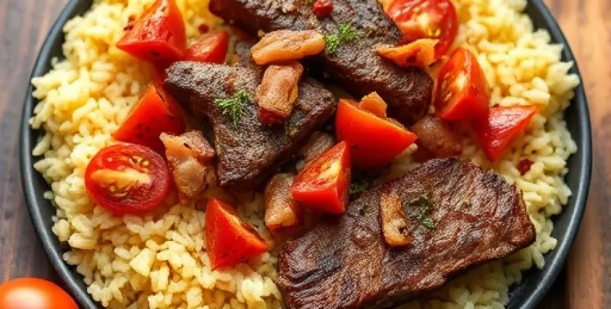 Poivrons farcis au boeuf
